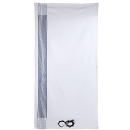 Custom 22" x 44" Caddy Golf Towel - White