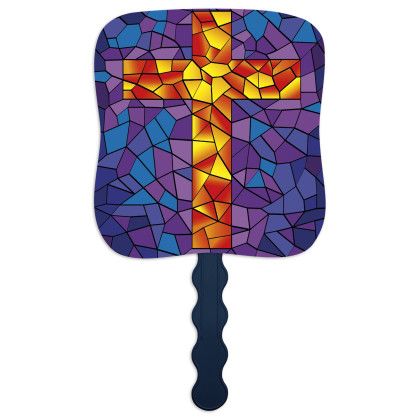 Custom Cross - Pictorial Fan - Front View