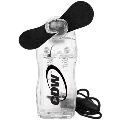 Custom Cool & Portable Mini Fan - Clear