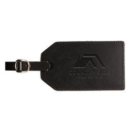 Custom Leeman Grand Central Luggage Tag - Black