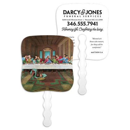 Custom The Last Supper - Pictorial Fan 