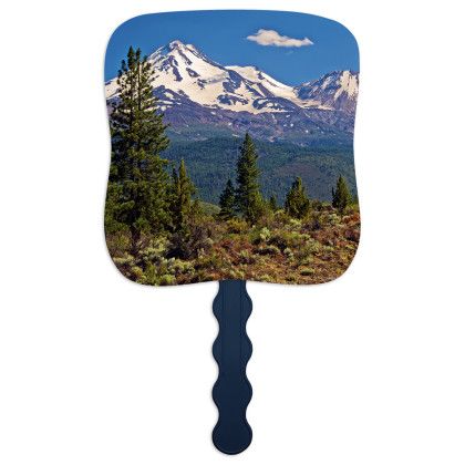 Custom Peak Reflections - Pictorial Fan - Front View