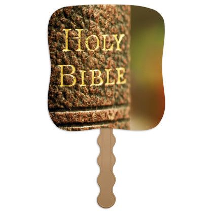 Custom Holy Bible - Pictorial Fan - Front View