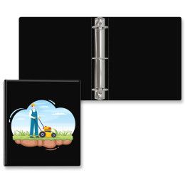 Custom 2" Express Round Ring Binder - Black