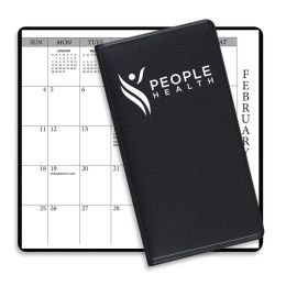 Custom Monthly Pocket Planners - Black