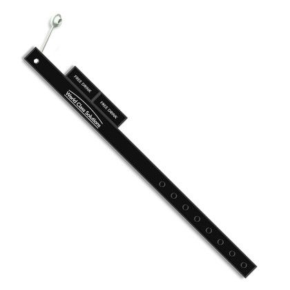 Custom 2 Tab Wristlok Tabber - Black