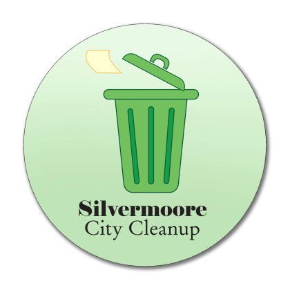 Custom Circle NoteKeeper Magnet 35 Mil - 3.50" x 3.50"