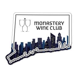 Custom Connecticut NoteKeeper Magnet 20 Mil - 2.97" x 2.35" - City Stock