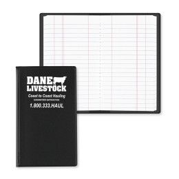 Custom Flexible Tally Book Junior - Black