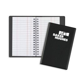 Custom Wire-O Flexible Tally Book Junior - Black