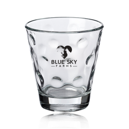 Custom 12 oz. Circus Whiskey Glasses - Clear