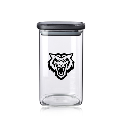 Custom Meridian 40 oz.Glass Storage Jars - Clear