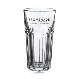 Custom 22 oz. Siena Tall Beer Glass - Clear