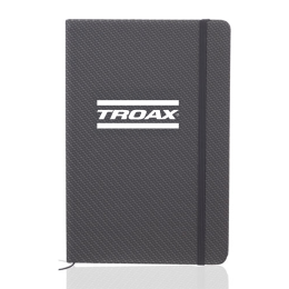 Custom Arco A5 Knit Texturized Notebook - Black 