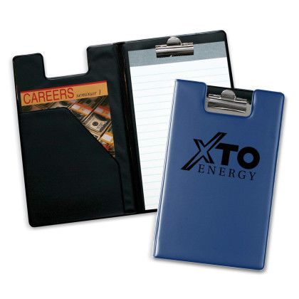 Custom Junior Clip Writing Pad - Royal blue Custom Junior Clip Writing Pad - Royal blue