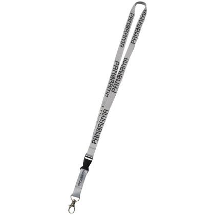 Custom 0.75" Dye Sublimation Lanyards with Buckle Release - White