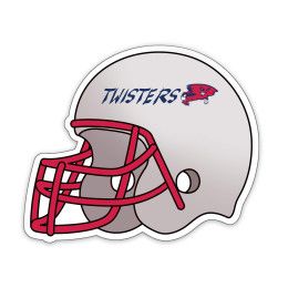 Custom Football Helmet Shaped NoteKeeper Magnet 35 Mil 