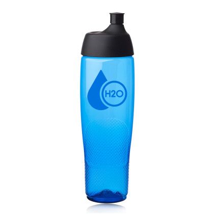 Custom 22 oz. Pacific Plastic Water Bottles - Blue