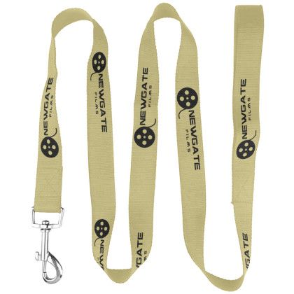 Custom 72" L Durable Pet Leash with Metal Carabiner - Tan