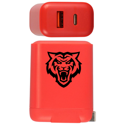 Custom UL Fast Charging Wall Charger - Red 