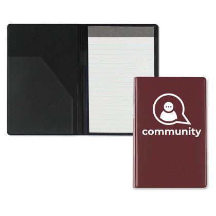 Custom Junior Writing Pad - Burgundy