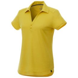 Women's Amos Eco Short Sleeve Polo - Gold
