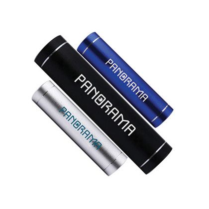 Custom 2200mAh UL Certified Cylinder Power Bank - All Color