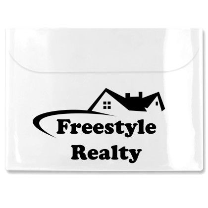 Custom Large Legal Sized Portfolio - Clear