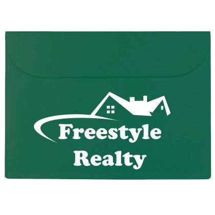 Custom Large Legal Sized Portfolio - Green