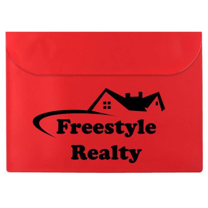 Custom Large Legal Sized Portfolio - Red
