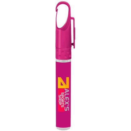 Custom 10mL. Pen Sanitizers - magenta