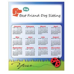 Custom XXL Magnetic Calendars 