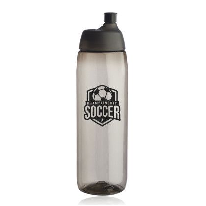 Custom 34 oz. Lenexa Plastic Water Bottles - Smoke Custom 34 oz. Lenexa Plastic Water Bottles - Smoke