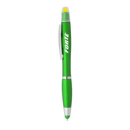 Custom Maitland Gel Highlighter Stylus Pens - Green Custom Maitland Gel Highlighter Stylus Pens - Green