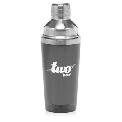 Custom 16.2 oz Cocktail Shakers - Charcoal 