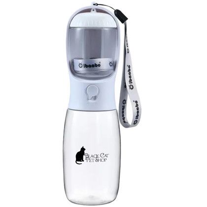 Custom 19 oz Pet Bottle and Treat Container - Clear