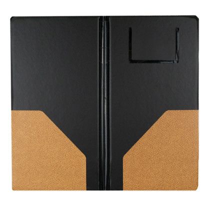 Custom Sahara Check Presenter - Tan Inside View