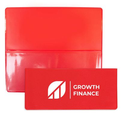 Custom Certificate of Deposit Holder - Red Custom Certificate of Deposit Holder - Red