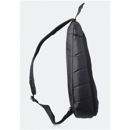 Custom Monterey Sling Backpacks - Black Side View