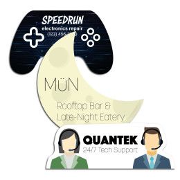 Custom 19 Sq Inch Custom Indoor Magnet - 20 Mil 