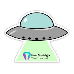 Custom UFO Shaped NoteKeeper Magnet 20 Mil Custom UFO Shaped NoteKeeper Magnet 20 Mil