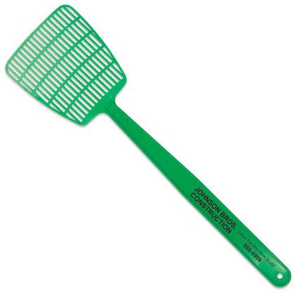 Custom Medium Standard Fly Swatter - Green
