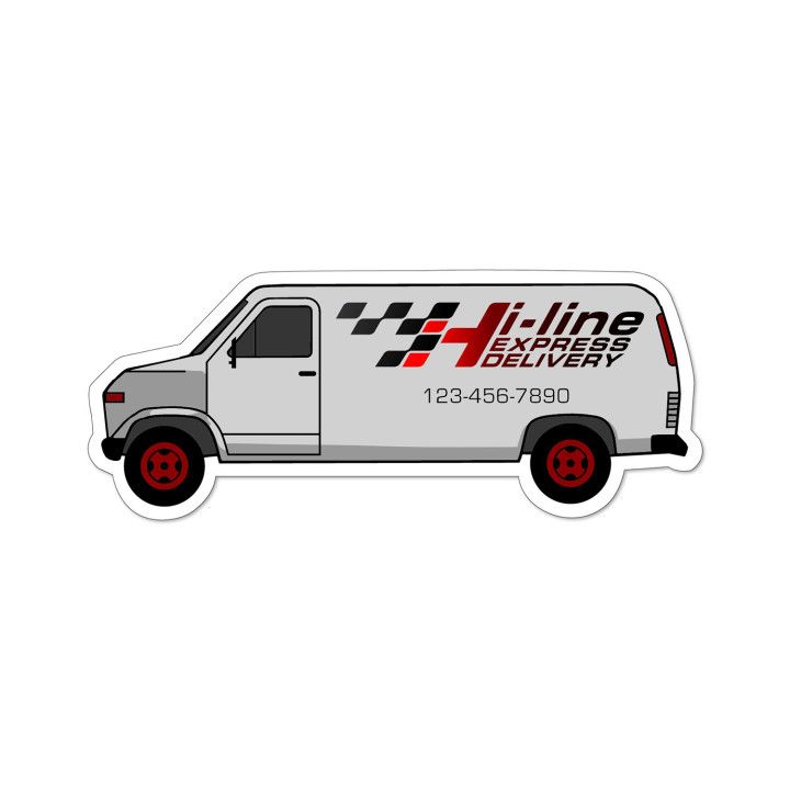 Check Magnet Van Custom Van NoteKeeper Magnet 20 Mil