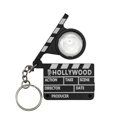 Custom Hollywood Keyring - Black