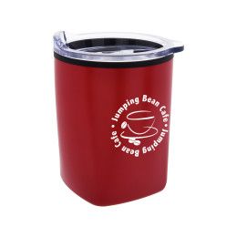 Custom 12 Oz. Mason Stainless Steel Tumbler - Red 