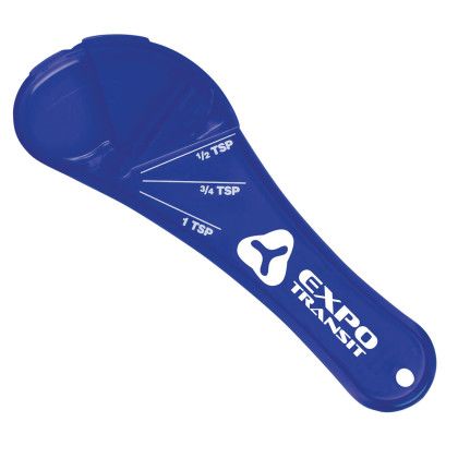 Custom 4-In-One Measuring Spoon - Translucent Blue