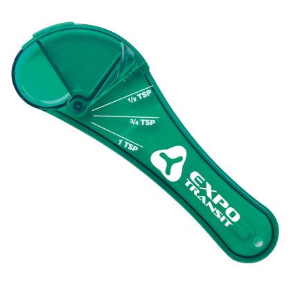 Custom 4-In-One Measuring Spoon - Translucent Green