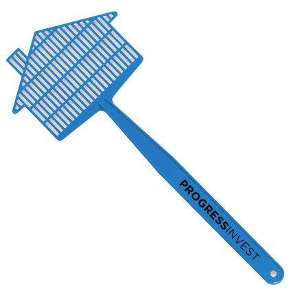 Custom Medium House Fly Swatter - Blue