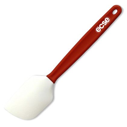 Custom Large Silicone Spatula - Red with White