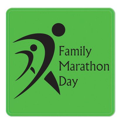 Custom 2" Square Reflective Sticker - Flourescent Green Custom 2" Square Reflective Sticker - Flourescent Green